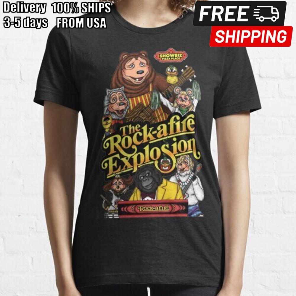Showbiz Pizza Билли Боб Базовая футболка