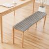 Thickened Plush Bench Cushion Mat Long Sofa Stool Seat Pat Non-Slip Autumn Winter Long Padded Bed End Cabinet Mat