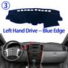 Car Dashboard Cover Avoid Light Pad Instrument Panel Mat Case Carpets for Kia Sorento BL LX XS 2003-2010 2004 2005