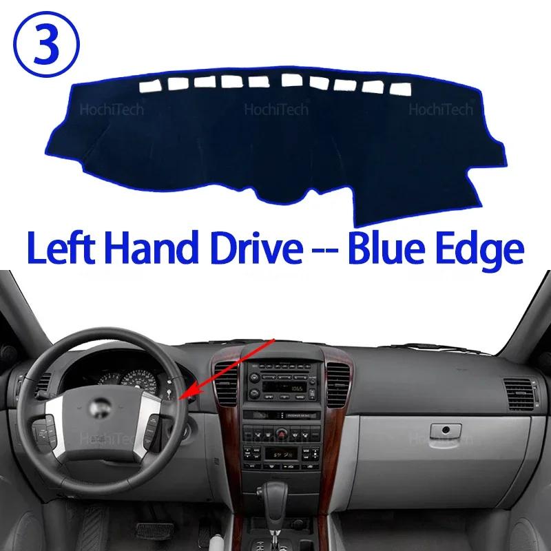 Car Dashboard Cover Avoid Light Pad Instrument Panel Mat Case Carpets for Kia Sorento BL LX XS 2003-2010 2004 2005