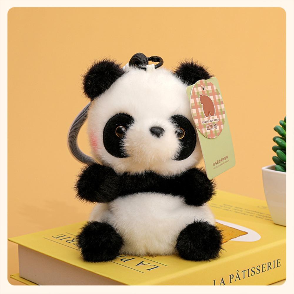 Panda Stuffed Doll Sitting Animals Plush Toy Fashion Plush Pendant Dolls Gift