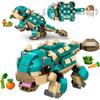 Compatible Brands Brick Sets Series Jurassic Building Blocks Baby Bumpy: Ankylosaurus Dinosaur World Park Toys for Kids Gift