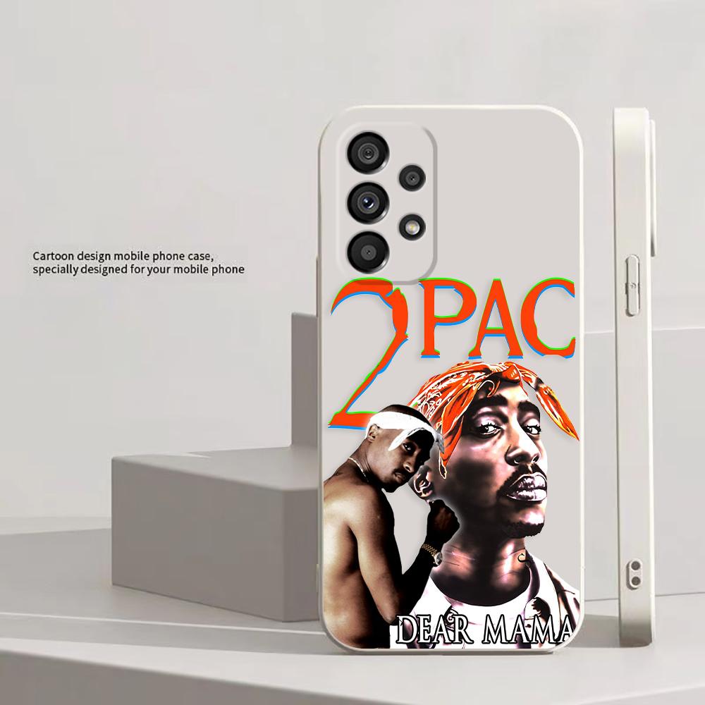 Чехол для рэп-исполнителя 2pac Tupac для Samsung Galaxy M33 M53 NOTE 20 10 8 A02S A03 A03S A04 A04E A05S A06 A12 A13 A14 A15 A20S