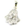 [M6517] - White 'Fatma Hand' Silver Pendant