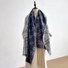 Versatile Autumn/Winter Plaid Scarf & Shawl