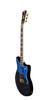 Deluxe Bedford Black with Blue Pearl Pickguard and Tremolo D'Angelico