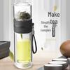 Fuguang Shixi Double-Layer Glass Tea Infuser Bottle