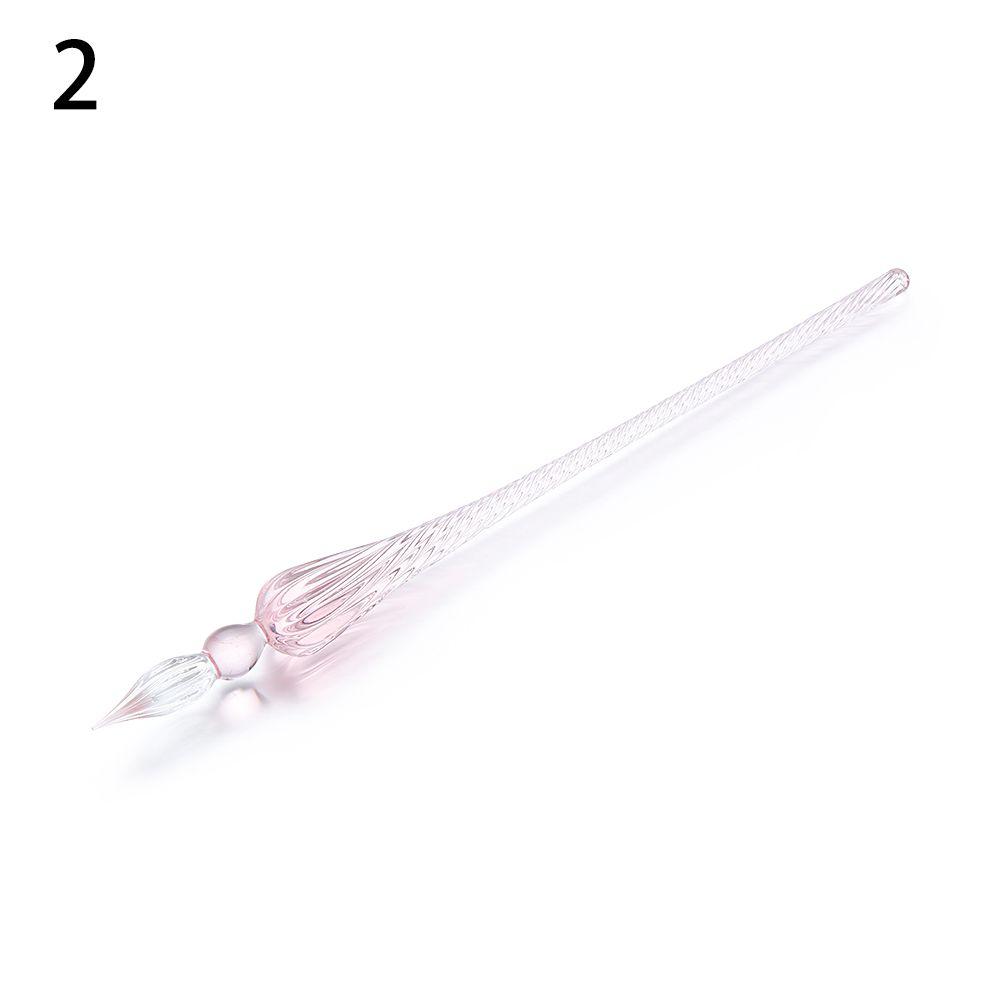 1 шт. Ручная работа Подпись Письмо Каллиграфия Стеклянная ручка для обмакивания Живописные принадлежности Перьевая ручка Заправка Чернила