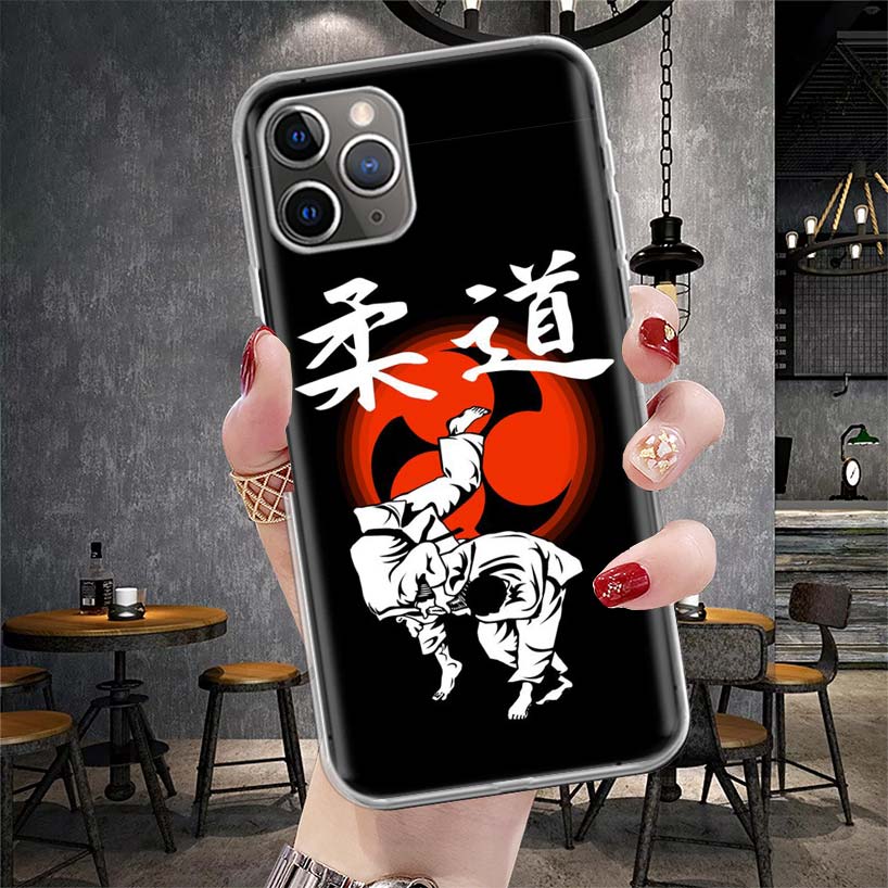 Judo jiu jitsu BJJ Brazilian Soft Phone Case For IPhone 18 11 17 Air 16E 16 Pro Max 15 + 14 Plus 13 Mini 12 Apple 7 SE 8 Fundas Coq