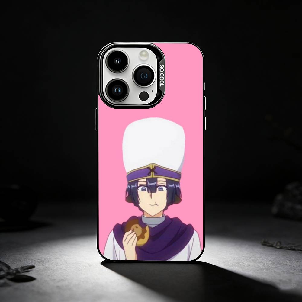 S-Сонный демон C-Замок Чехол для телефона Для iPhone 17,16,15,14,13,12,11 Plus,Pro Max,XS,Цветной серебристый чехол для телефона