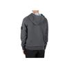 STONE ISLAND Мужской свитшот с капюшоном и микро-значком с логотипом однотонного цвета на сезон весна-лето 23, серо-дымчатый, 101564251-V0M67
