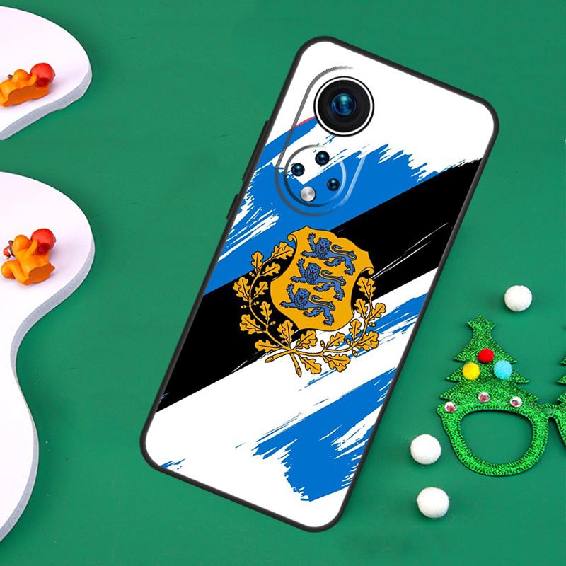 Чехол-эмблема с гербом Эстонии для Honor Magic 7 Pro 6 5 50 70 90 200 Lite X9b X9a X8a X8b X7a X6a X8 X9 X9c