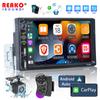 Double 2 Din 7inch Car Stereo Radio MP5 Bluetooth Touch Carplay USB Mirror Link for GPS Bilicar-7042