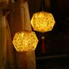 Traditional DIY Lantern Ornament Chinese Calligraphy Lotus Lantern  Mid-Autumn Festival