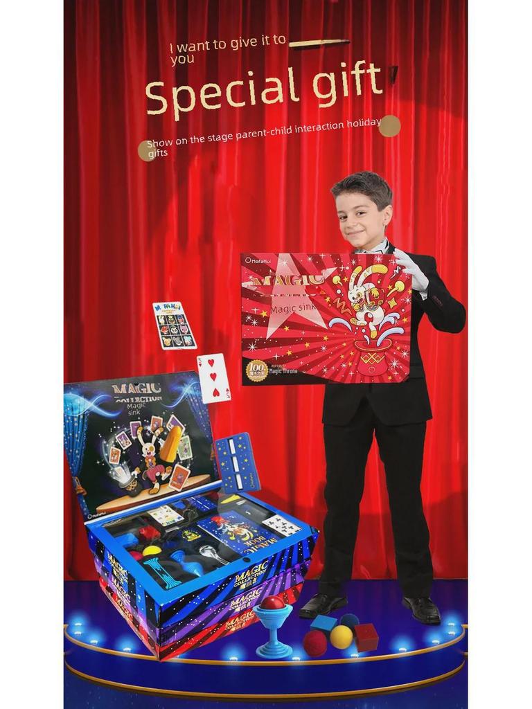 Набор игрушек «Волшебная коллекция»: Детское сценическое представление и магия крупным планом с обучающим видео