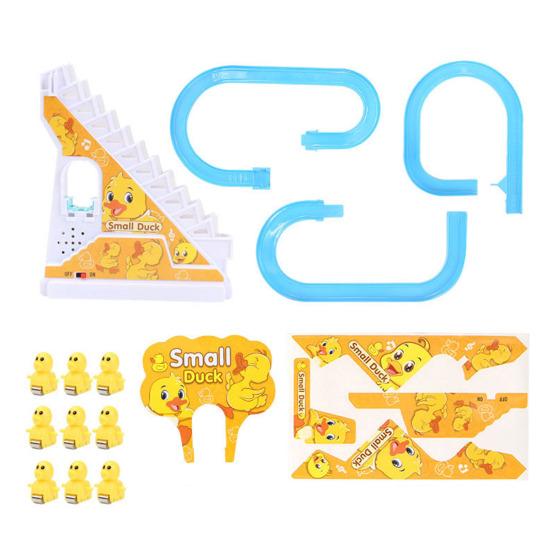 Electric Duck Toys Hand-eyes Coordination Broken-proof Festival Gift Electric Duck Climbing Stairs Toy for Relax