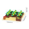 MOC Farm Pastoral Set Building Blocks Plant Fruit Crop Scene Building Blocks DIY Building Block Set Compatible with Major Brands