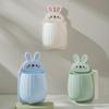 Cute Rabbit Wall Hanging Storage Rack Punch-Free Wall-Mounted Mobile Phone Remote Control Storage Box Bathroom Makeup Organizer