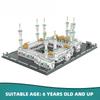 2274 ШТ. Всемирно Известная Архитектура Арабская Мечеть Мекки Строительные Блоки Большой Масштаб Модель Сборка Кирпичики Кирпичики Маленькие Частицы Подарок