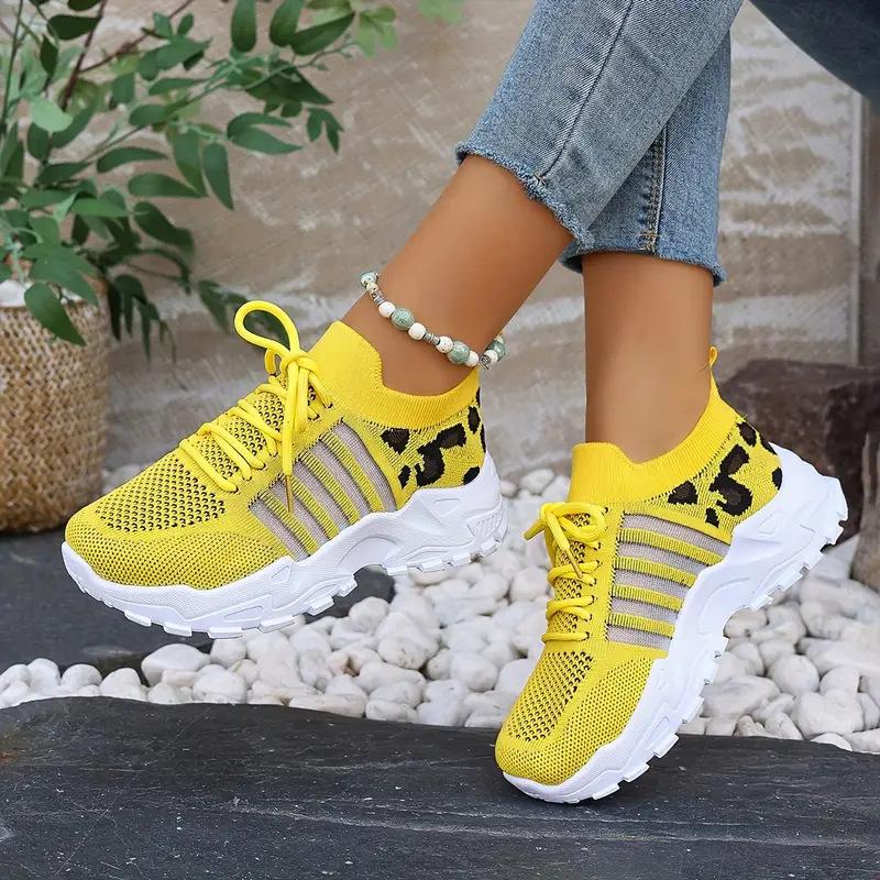 Daddy shoes fly-woven mesh shoes women's 2025 new four-season women's shoes versatile thin breathable sports and leisure