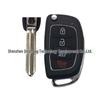 Складной корпус автомобильного ключа с 4 кнопками для Hyundai