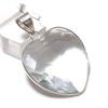 White Topaz Handmade 925 Sterling Silver Jewelry Pendant 1.62" Z2a04