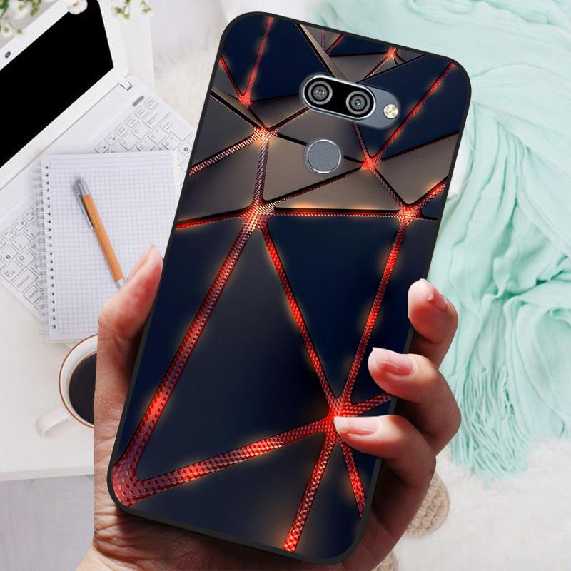 for LG K50 Q60 Case K 50 Soft TPU Silicone Phone Covers for LG Q60 LGK50 K 50 LGQ60 Case Bumper Q 60 Shockproof Coque Cover