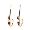 Metal Alloy Circle Earrings For Women Fashionable Geometric Design Gift For Occasions