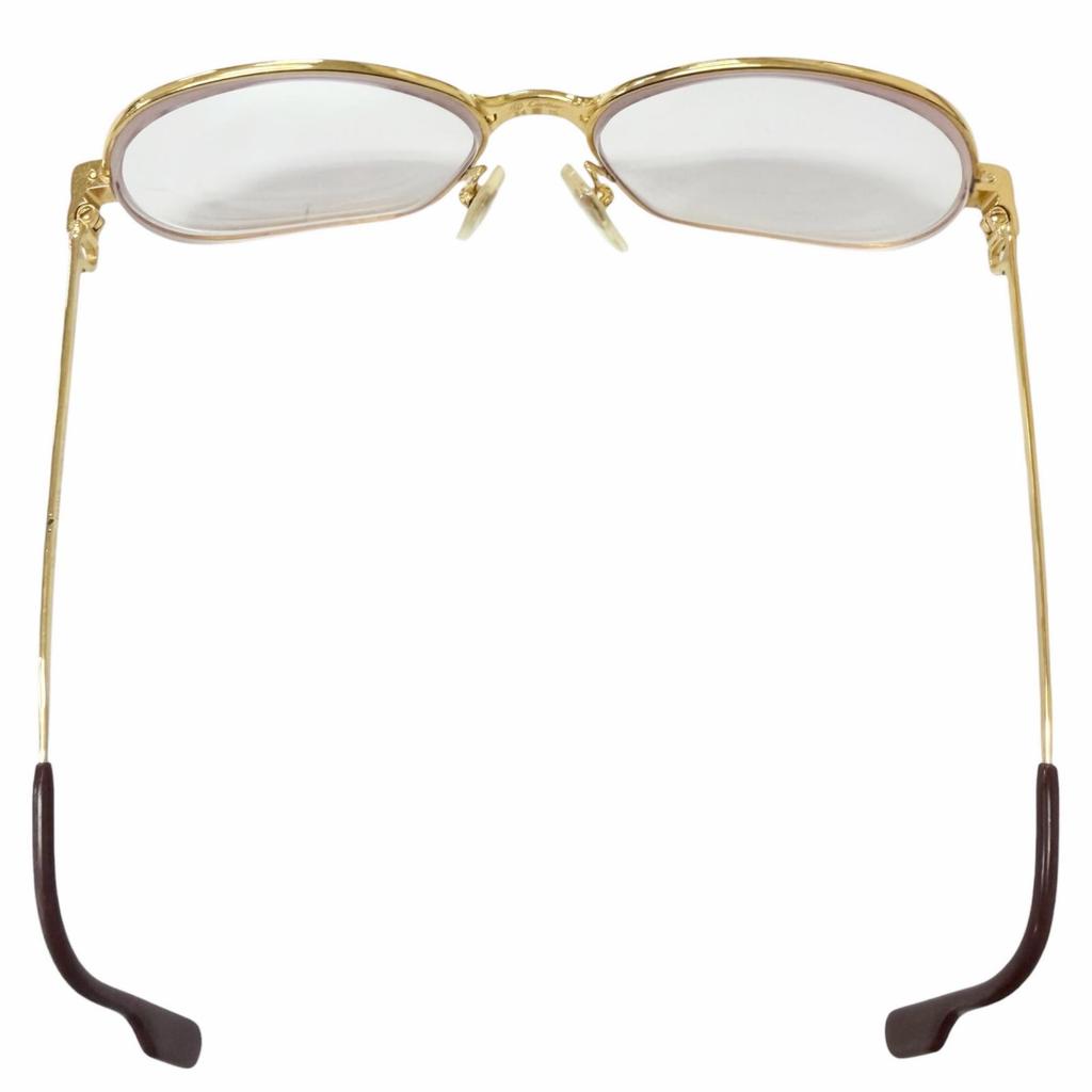 Very Good Cartier Glasses Mailon PANTHERE gold mens Used