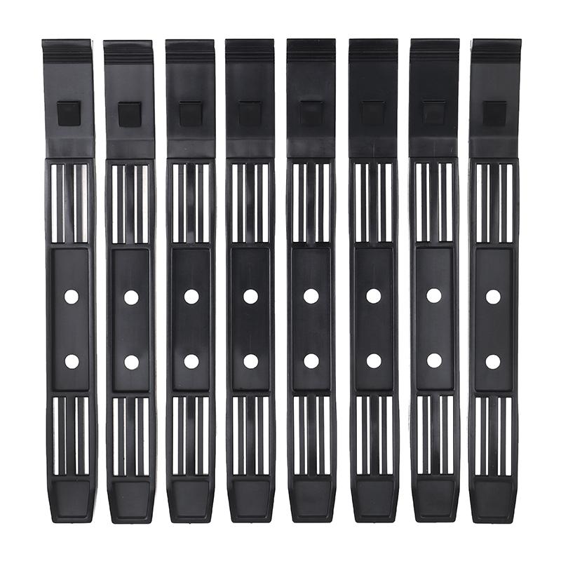 4 пары черных шасси для жесткого диска, кронштейн для настольного жесткого диска, монтажная рейка для кулера компьютера, полка для жесткого диска