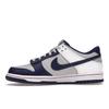 NBA X Nike Dunk Low EMB GS 75th Anniversary - Nets Kids Sneakers White Dark-Blue Grey DO6288-001