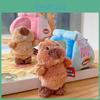 Marmot Plush Keychain Toy Stuffed Doll Backpack Pendant Decoration Kids Gift