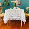 Lace Dining Table Tablecloth Coffee Table Tablecloth Ins Wind Japanese Washing Machine Cover Towel Lace Tablecloth Round Table Cloth