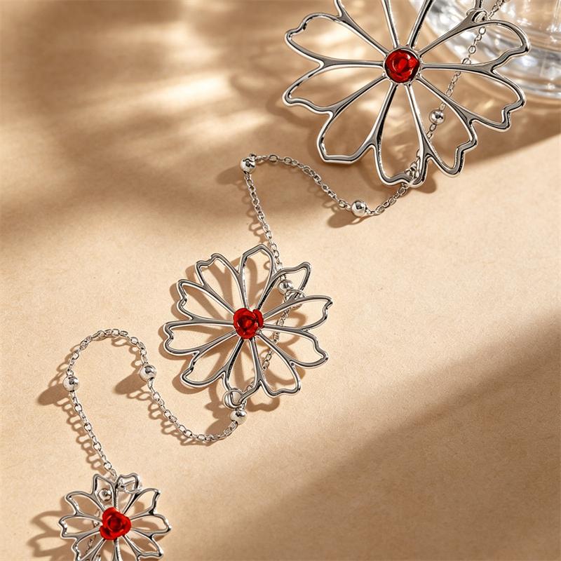 Boho Retro Hollow Flower Back Drop Chain For Women Sexy Long Tassel Metal Chain Beach Vacation Dress Bikini Body Jewelry Gifts