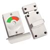 Stainless Steel Partition Door Lock Bathroom With Red Green Indicator Lock