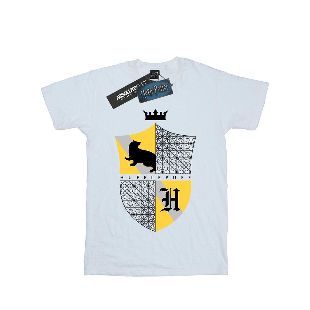Harry Potter Mens Hufflepuff Shield T-Shirt