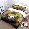 Soccer Shield Print Bedding Set Bedding set (1 duvet cover, 2 pillowcases, duvet not included)