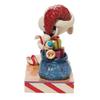 Enesco Джим Шор Санта Снупи Список и Мешок Рождество 6010323
