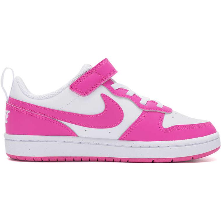 Nike Court Borough Low Recraft PS Laser Fuchsia Kids Sneakers Pink White DV5457-123