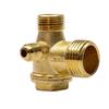 Connector Air Compressor Check Valve Gold High Quality Replaces Useful