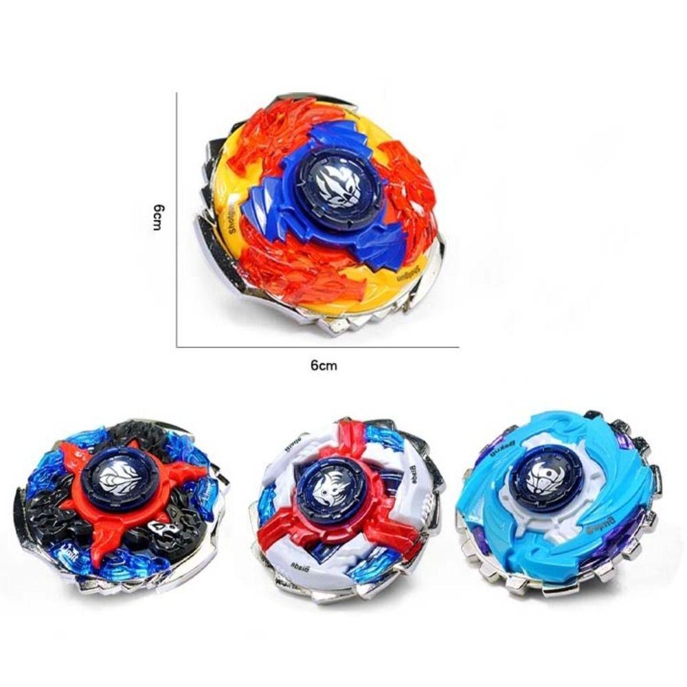 С пусковой установкой Гироскоп Игрушки Двухслойный волчок Игрушки для улицы Металлический гироскоп Игрушка для мальчиков и девочек