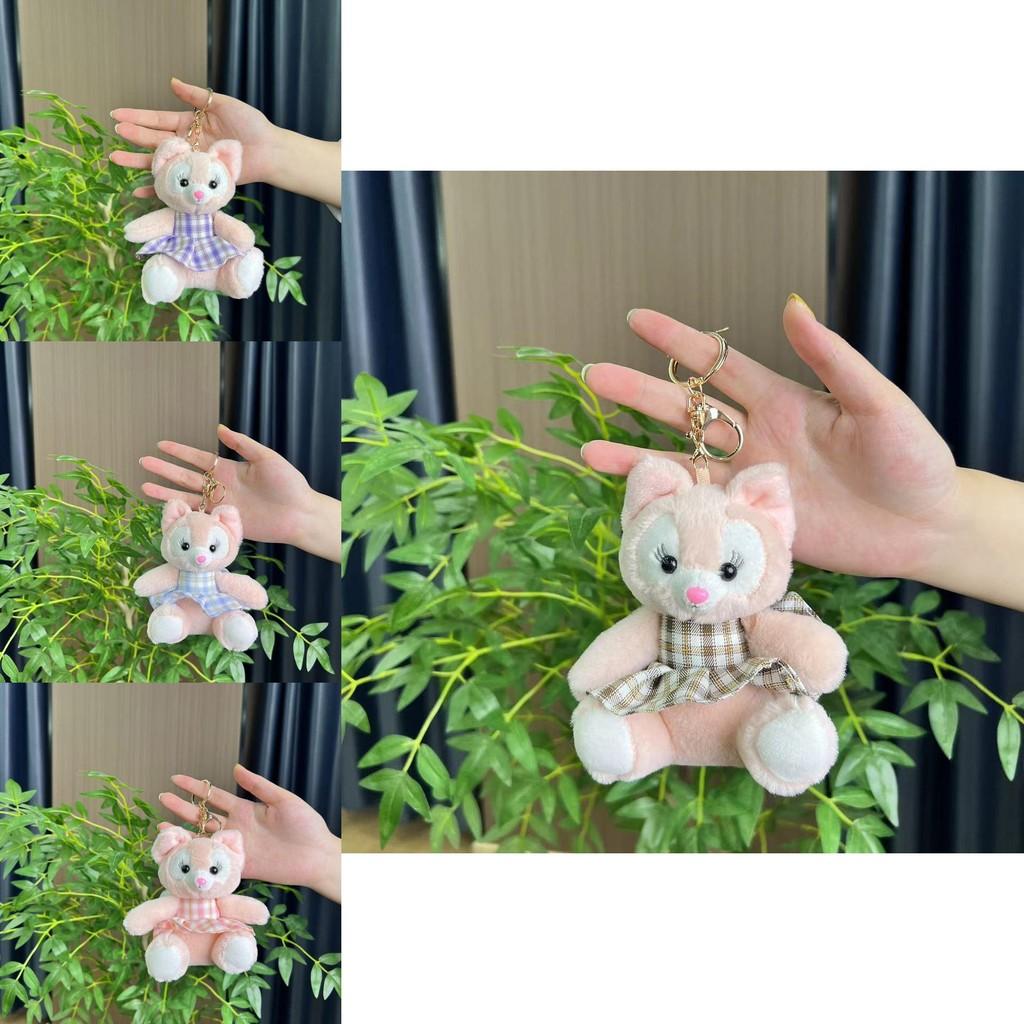 Adorable Plush Fox Keychain Pendant Soft Stuffed Animal Toy For Kids And Adults
