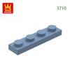 Нетоксичный 149 шт./лот 3710 1x4 Базовый Строительный Блок Moc Компоненты Детали Совместимые с Кирпичиками Diy Детская Сборка Игрушка Подарочная Коробка