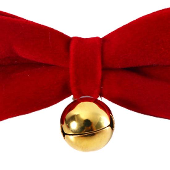 Ошейник для собак Супер мягкий регулируемый устойчивый к выцветанию быстросъемный декоративный бархатный галстук-бабочка без аллергии