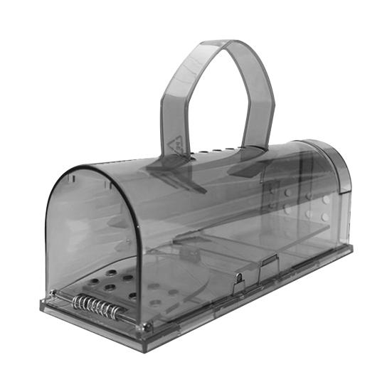 Мышеловка Водонепроницаемая, с гладкими краями, высокая чувствительность, прозрачная, простая в эксплуатации, контроль над мышами, эффективная клетка для ловли крыс, мышей, хомяков с ручкой