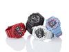 Casio Мужские кварцевые часы с цифровым дисплеем GMA-S110F-2A, из смолы, водонепроницаемость 200 м, ударопрочные