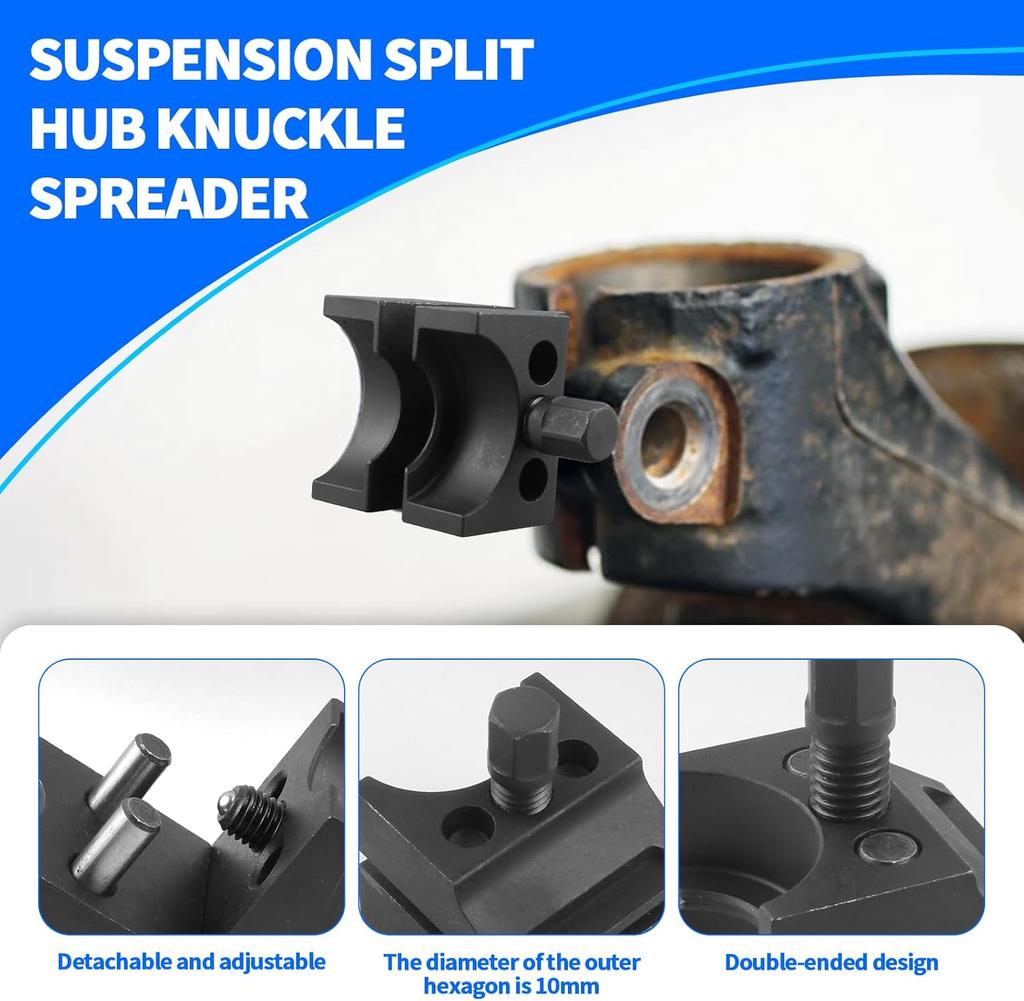 Car Suspension Expansion Separator Car Shock Absorber Sheep Horn Spreader Disassembly Tool Auto Repair Chassis Disassembly Tool