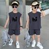 Boys' summer vest set, children's summer sleeveless thin style children's clothing, fashionable and stylish summer wear 2026 new item