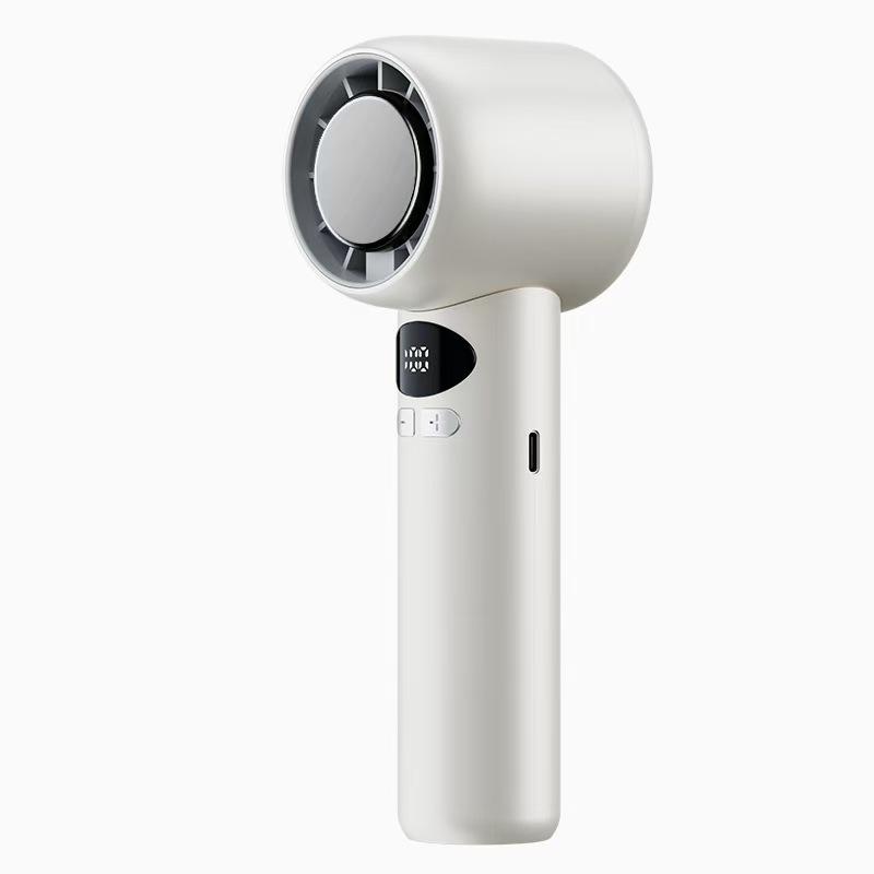 Portable High-Speed USB Rechargeable Handheld Fan with Turbo Wind for Outdoor Cooling