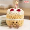Colorful Birthday Cake Doll Toys Ornaments Cute Funny Soothing Dolls Creative Cartoon Plush Toys Children Birthday Gifts